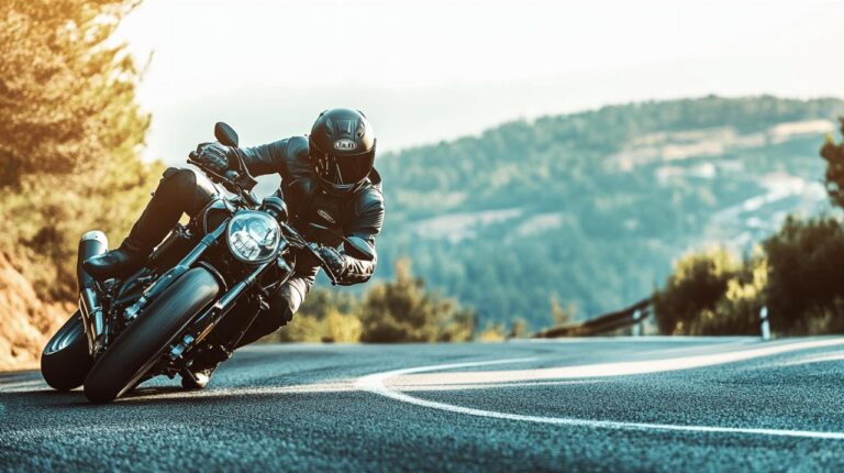 Tuto Moto : Apprenez a bien se pencher dans les virages pour maitriser la ligne ideale